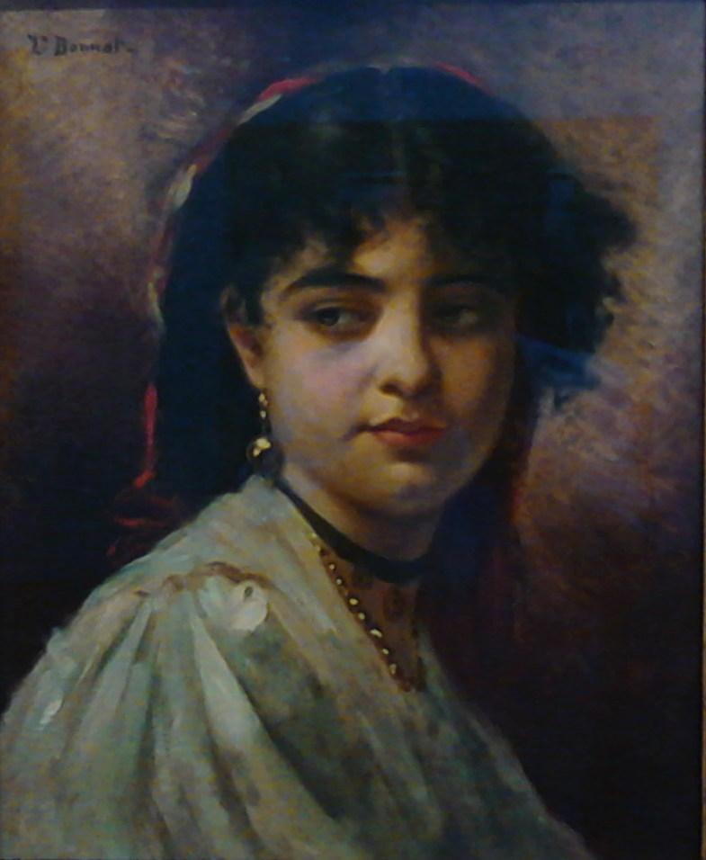 Head Of A Woman — Léon Joseph Florentin Bonnat