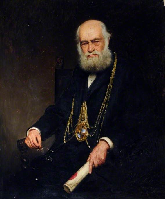 William Spencer (1826–1910), Mayor Of Beverley — Frederick William Elwell