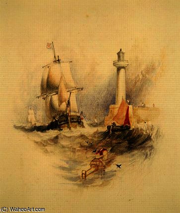 Ramsgate Harbour — Alfred Gomersal Vickers