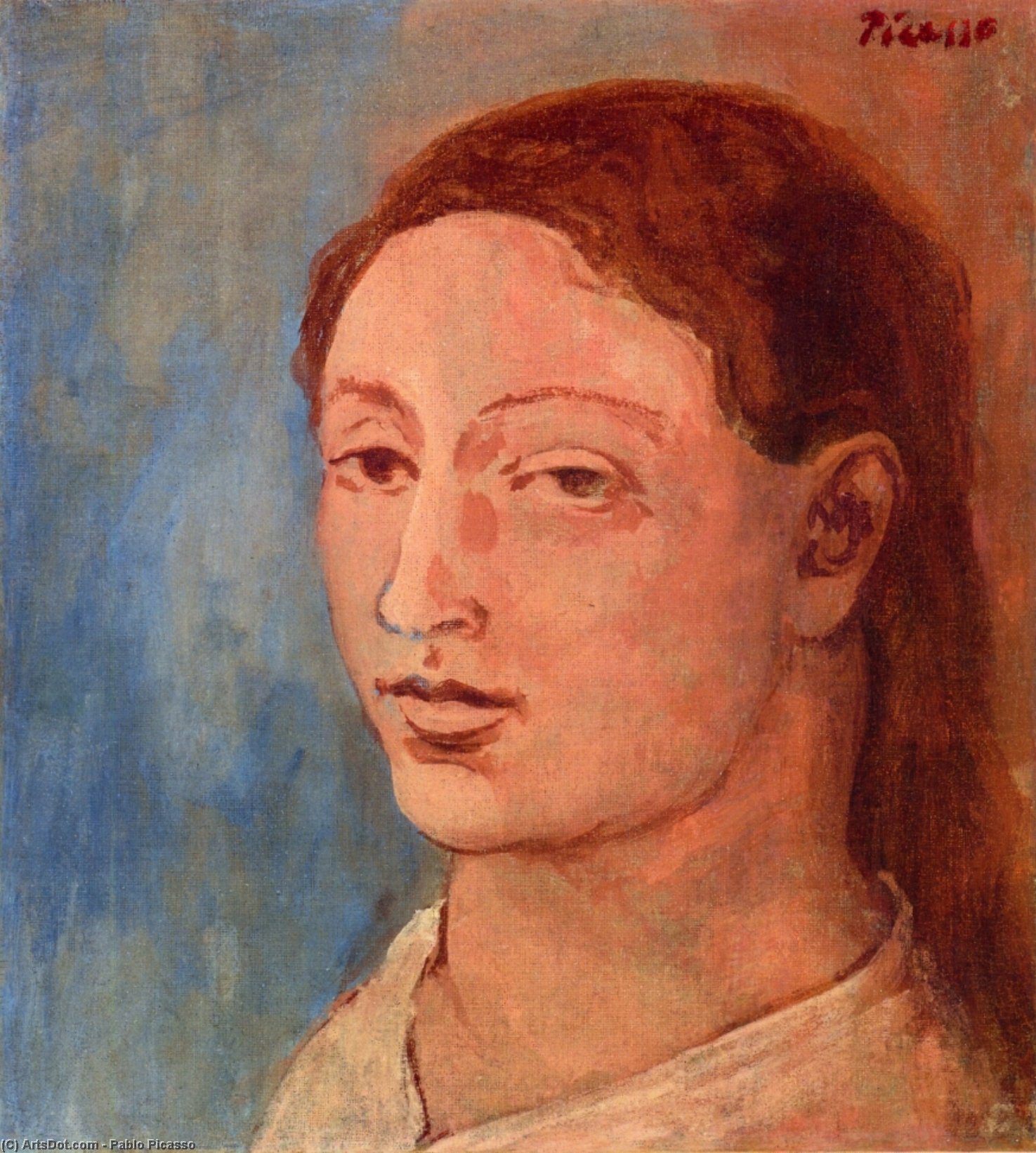 Cabeza De Fernande — Pablo Picasso