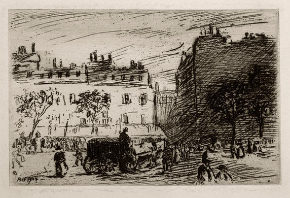 Paris Street Scene — Роберт Генри
