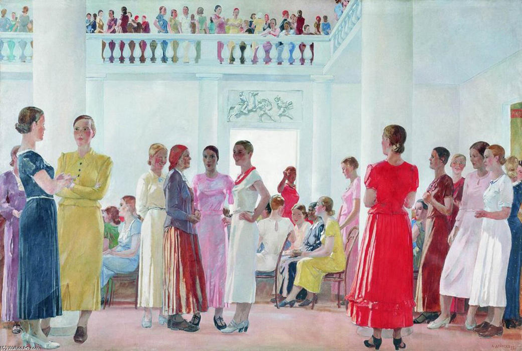 On The Women's Meeting — Aleksandr Deyneka
