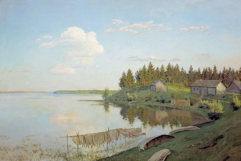 At The Lake (tver Region) — Isaak Ilyich Levitan