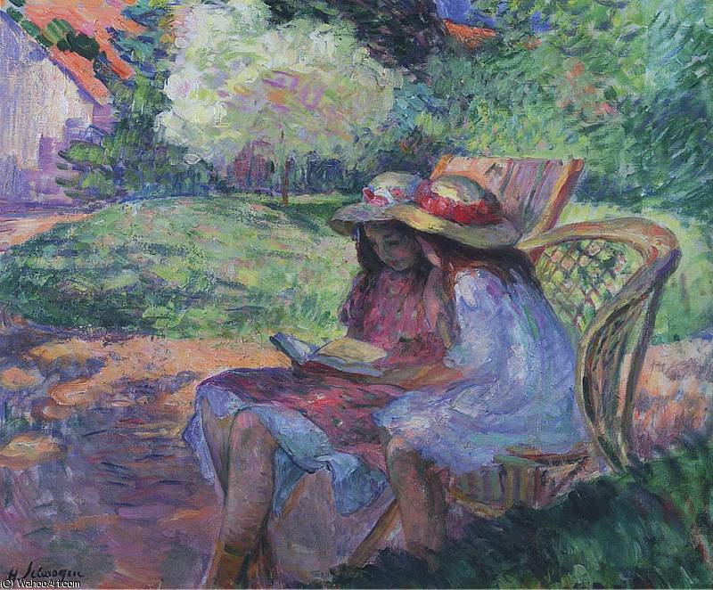 Reading In The Park — Henri Lebasque