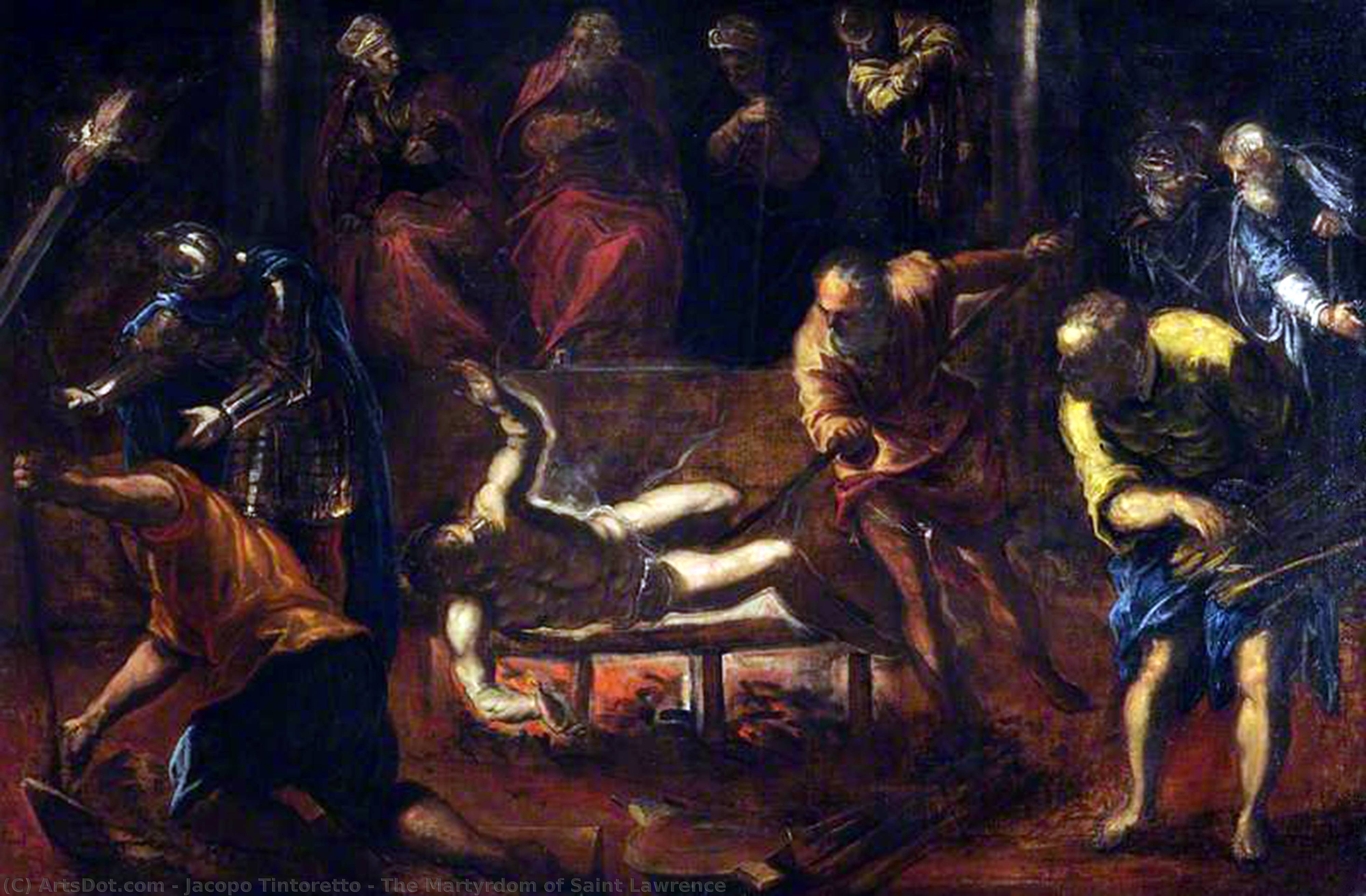 The Martyrdom Of Saint Lawrence — Jacopo Tintoretto