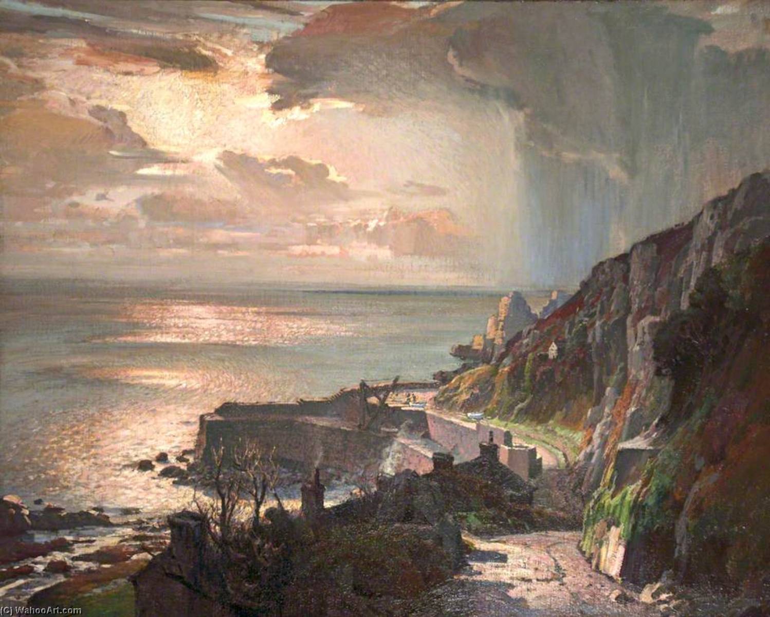 Morning At Lamorna Cove, Cornwall — Samuel John Lamorna Birch