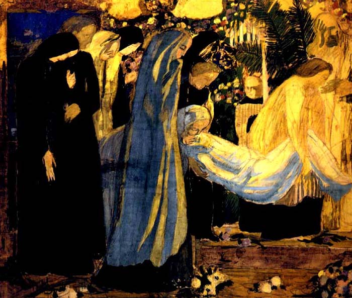 Mise Au Tombeau Detrempe — Морис Дени