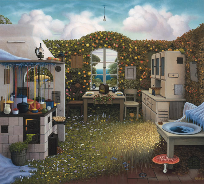 Artist's Kitchen — Jacek Yerka