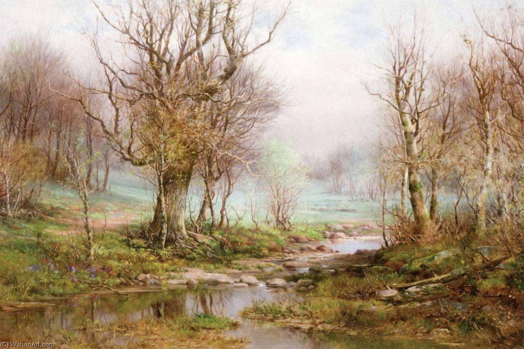 Foggy Landscape — John Elwood Bundy