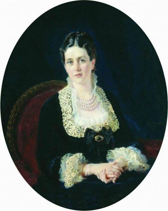 Portrait Of Princess E.sheremetiyeva — Konstantin Yegorovich Makovsky