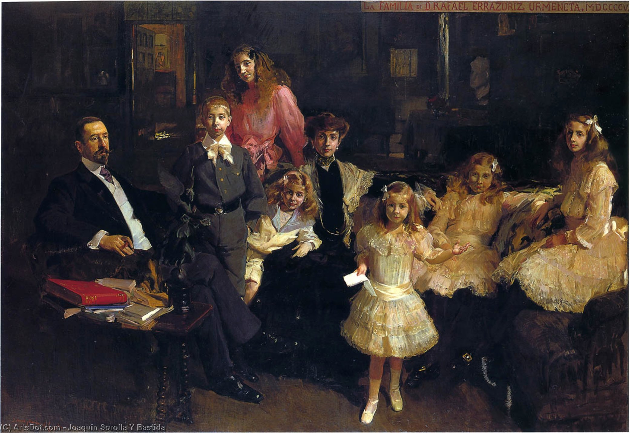 The Family Of Rafael Errazuriz — Joaquín Sorolla Y Bastida
