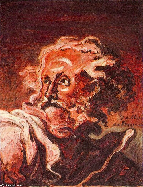 Head Of An Oldman — ジョルジオ・デ・キリコ