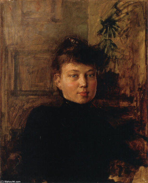 Portrait Of Mary Slöör — Akseli Gallen-kallela