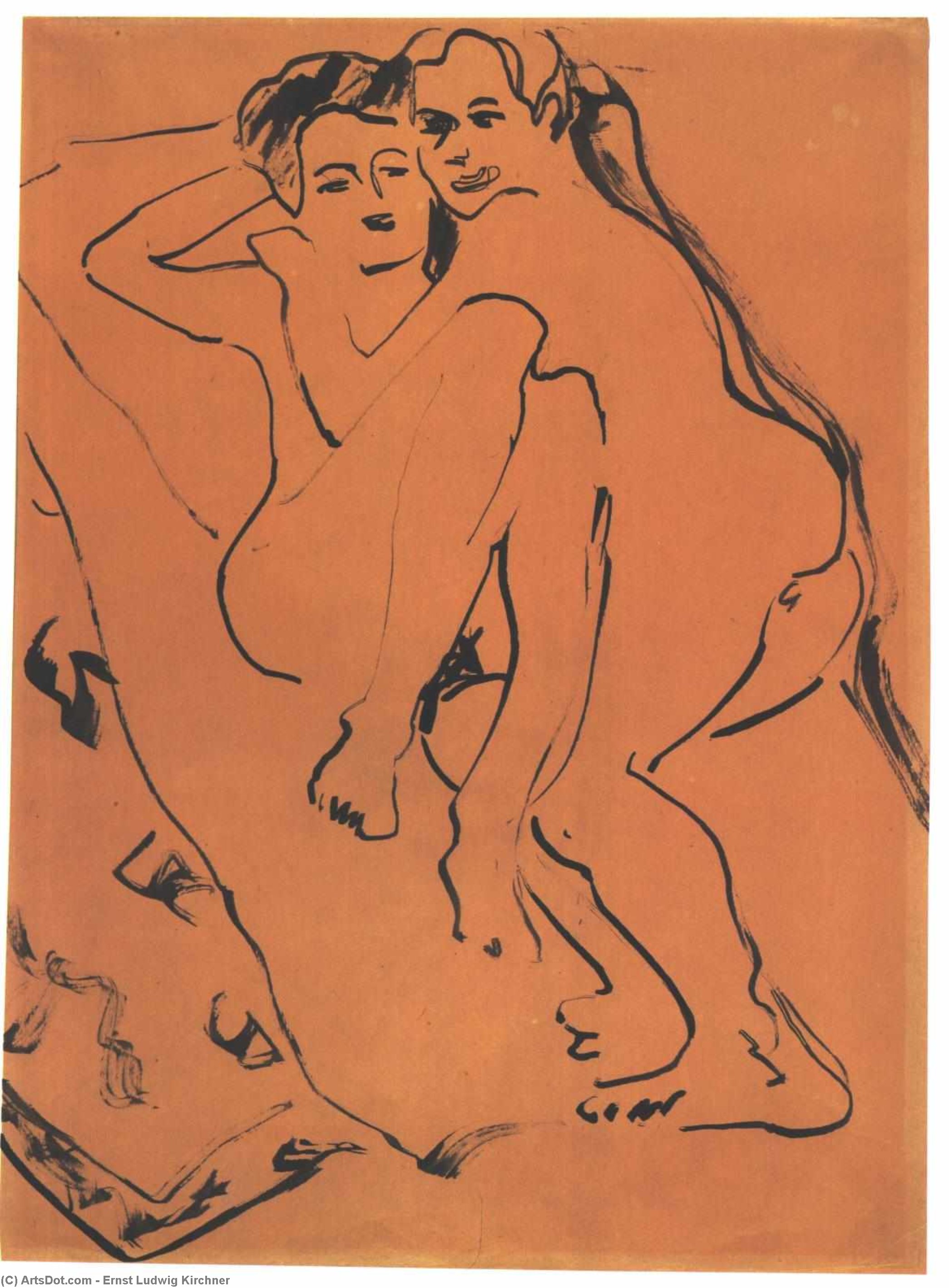 Lovers — Ernst Ludwig Kirchner