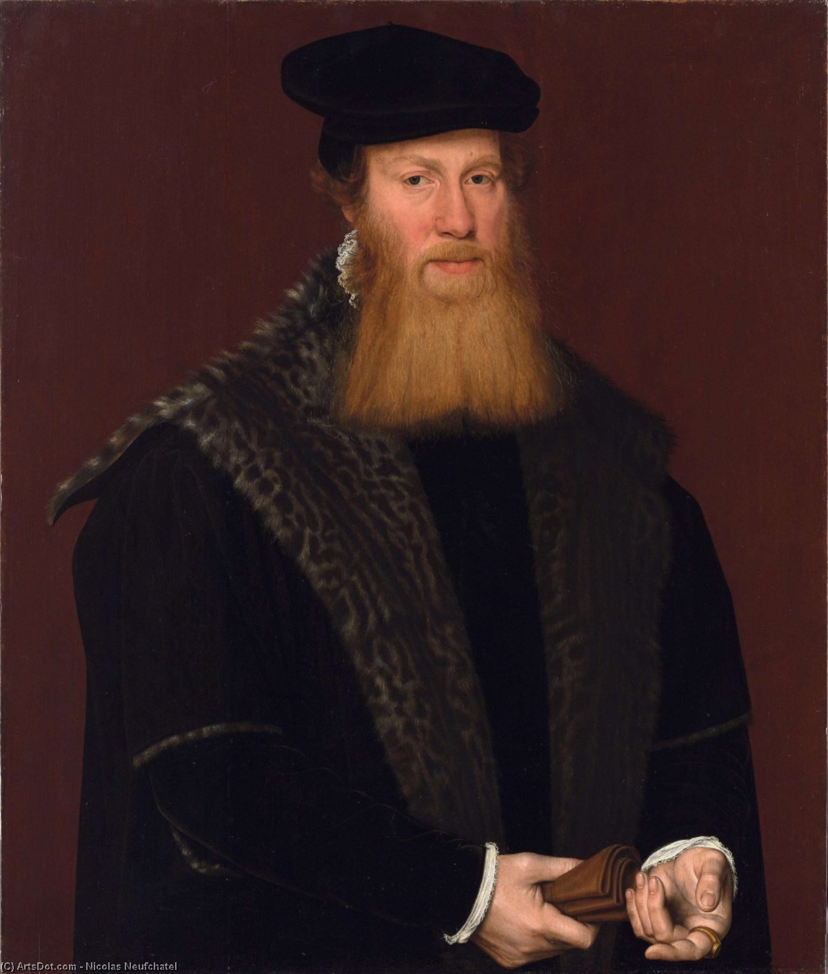 Portrait Of An Unknown Gentleman. — Nicolas Neufchatel