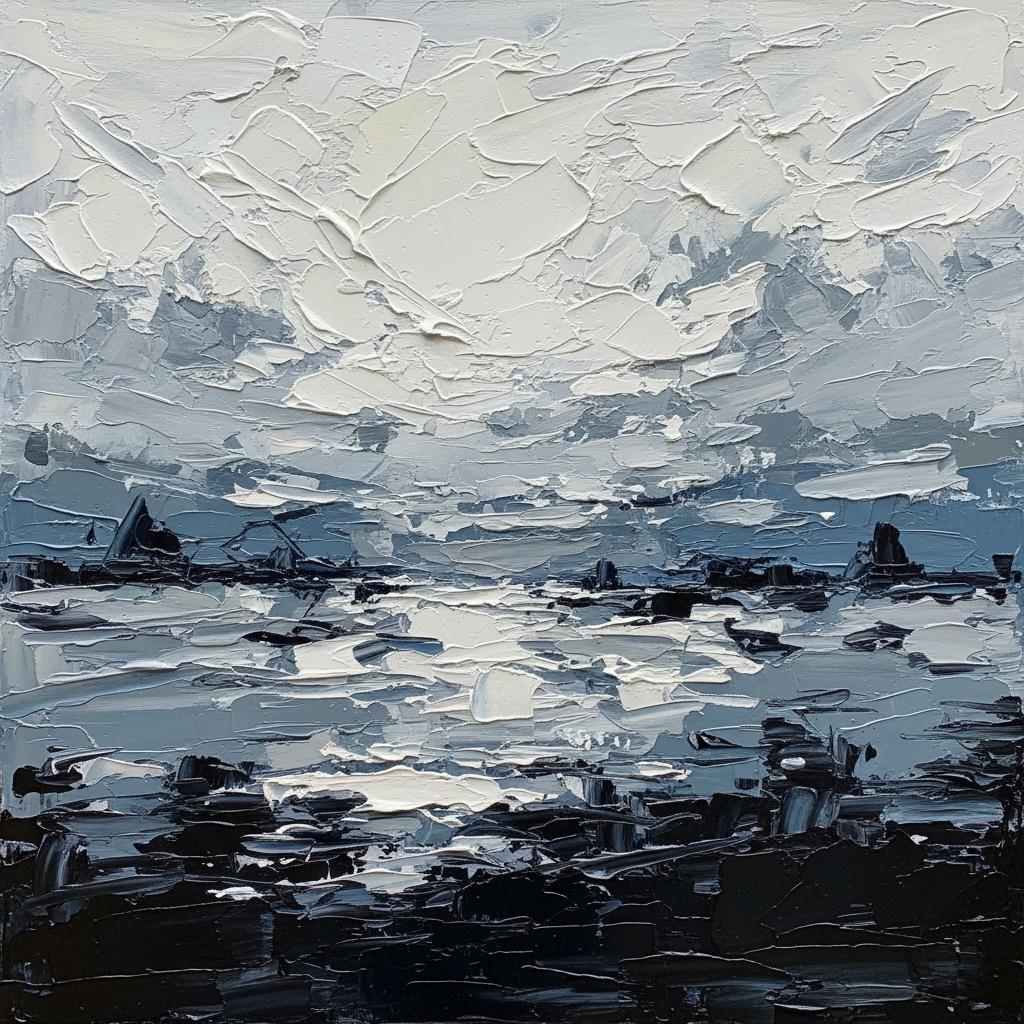 Monolithic Silence: A Sculptural Study Of Tides And Atmospheric Light — Christian Noiret