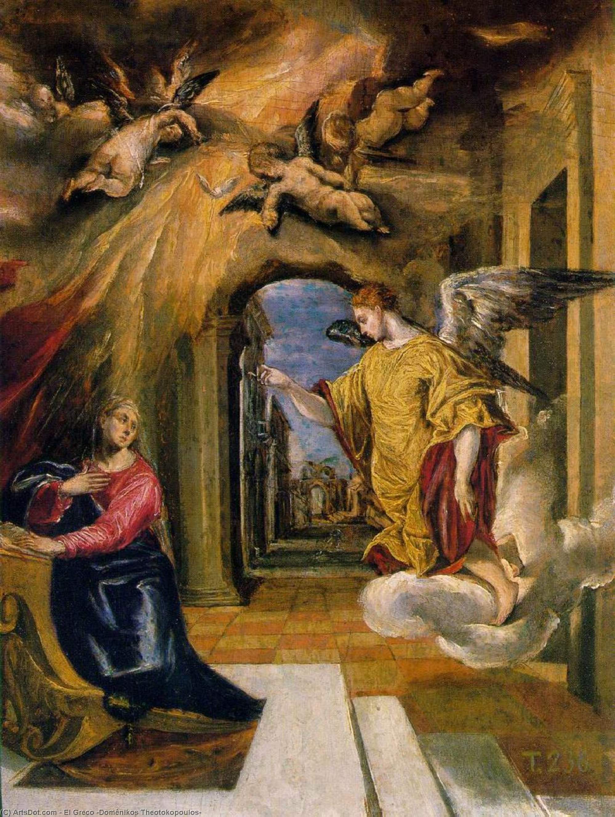 The Annunciation — Эль Греко