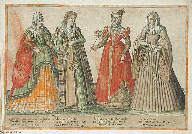 Omnium Pene Europae, Asiae, Aphricae Atque Americae Gentium Habitus_3 — Abraham De Bruyn