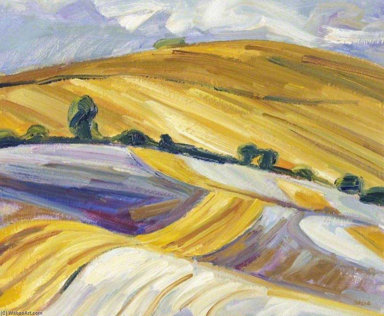 Stubble Field Near Rhossili Down — Nick Schlee
