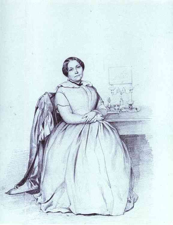 Portrait Of M. Ye. Shishmareva — Pavel Fedotov
