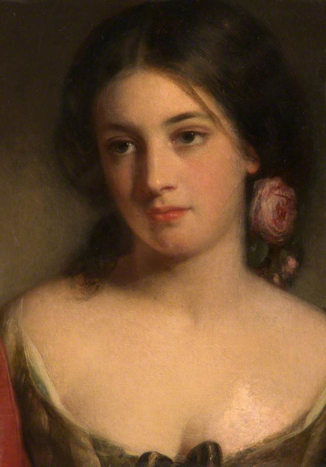 Portrait Study (rose) — Charles Baxter