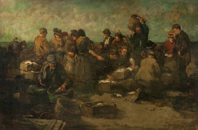 Brittany Fish Market — Frank Mura
