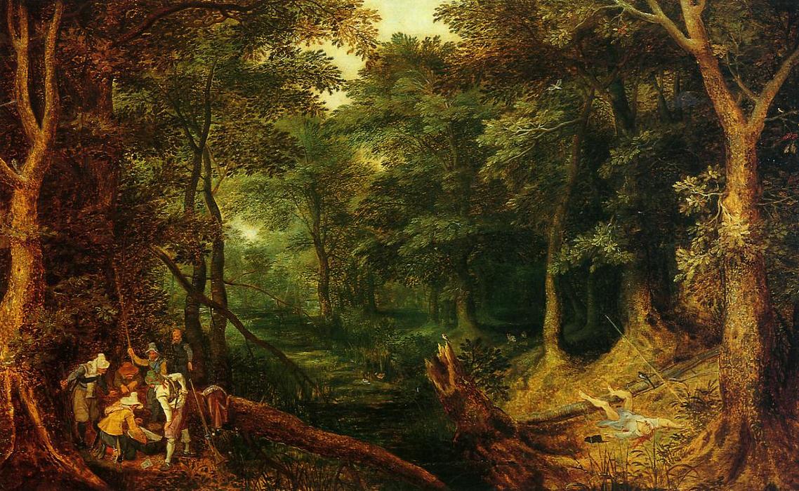 Ambush In The Woods — Jan Brueghel Der Ältere