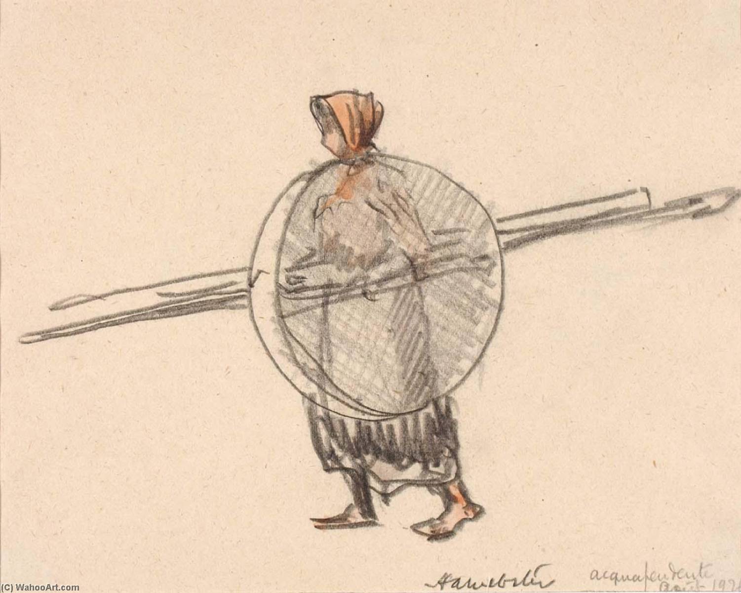 La Petite Vanneuse — Herman Armour Webster