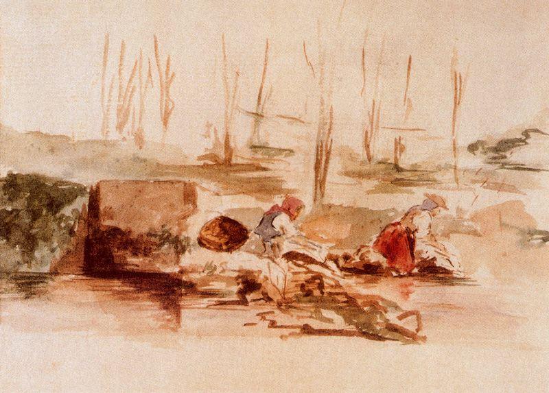Washing Women — Ovidio Murguía De Castro