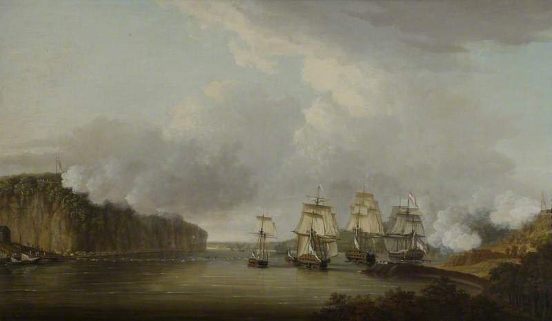 Forcing The Boom On The Hudson River — Dominic Serres