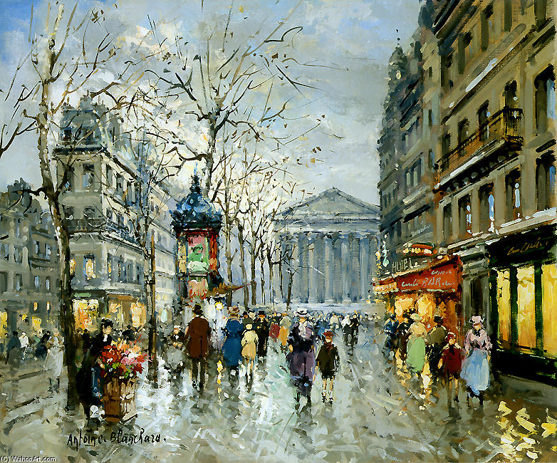 Rue Tronchet La Madeleine — Antoine Blanchard