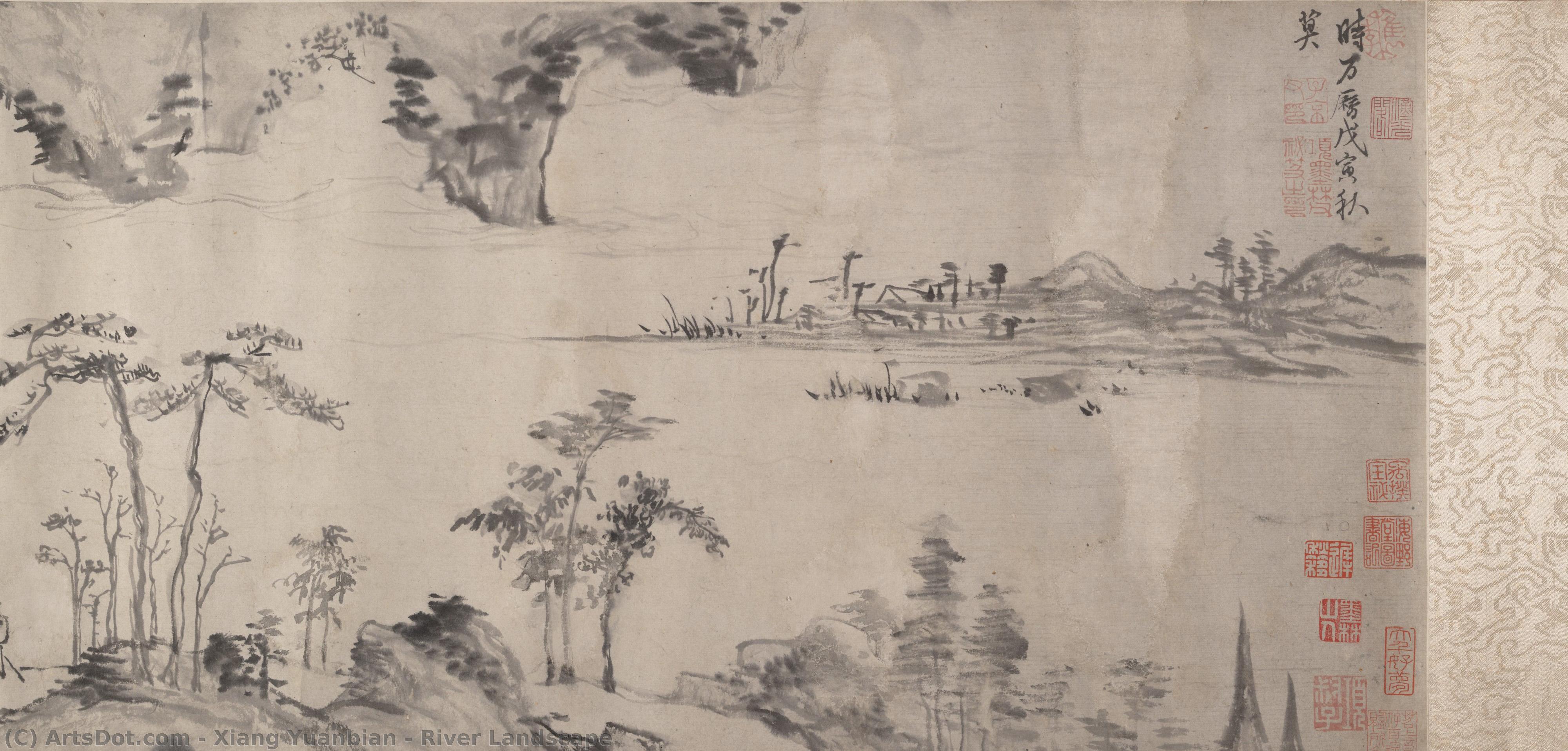 River Landscape — Xiang Yuanbian