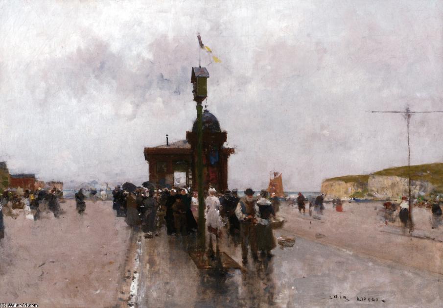 On The Quai In Le Havre — Dit Luigi Loir Aloys François Joseph Loir