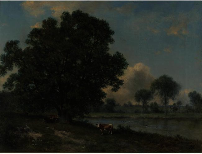 On The Wallkill At Walden — David Johnson (amerikanischer Maler)