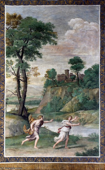 Apollo Pursuing Daphne — Domenichino (domenico Zampieri)