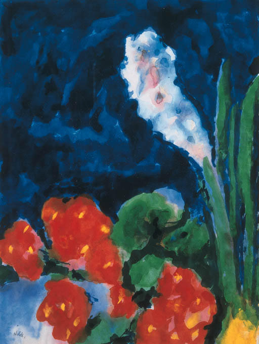 Hyacinth And Begonia — Емил Нолде
