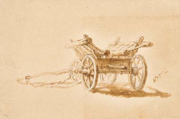 Study Of Cart — Nikola Roerić