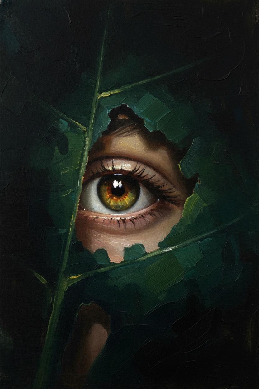 The Amber Witness: A Study In Verdant Shadows — Adèle Hardy