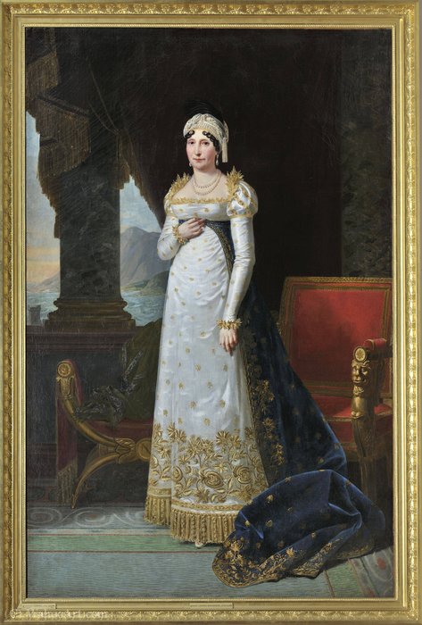 Portrait Of Letizia Bonaparte — Robert Jacques François Lefèvre