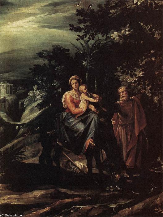 The Flight Into Egypt — Đuze Cesari