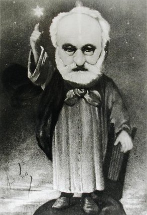 Caricature Of Victor Hugo — André Gill