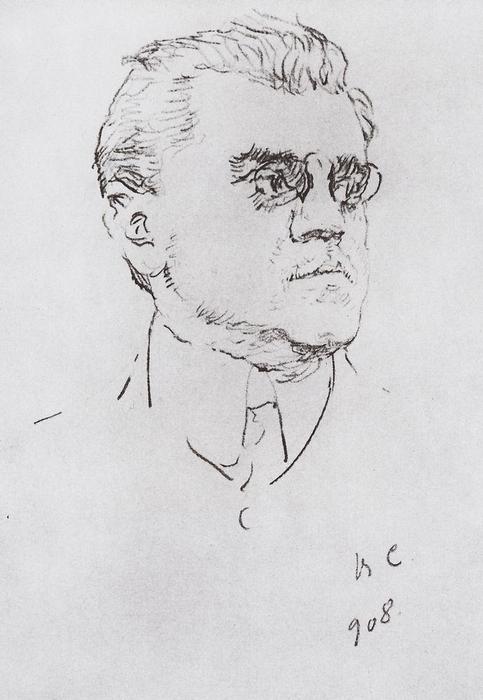 Portrait Of I.m. Moskvitin — Valentin Alexandrovich Serov