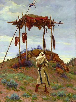 The Voice Of The Great Spirit, (painting) — Joseph Henry Sharp