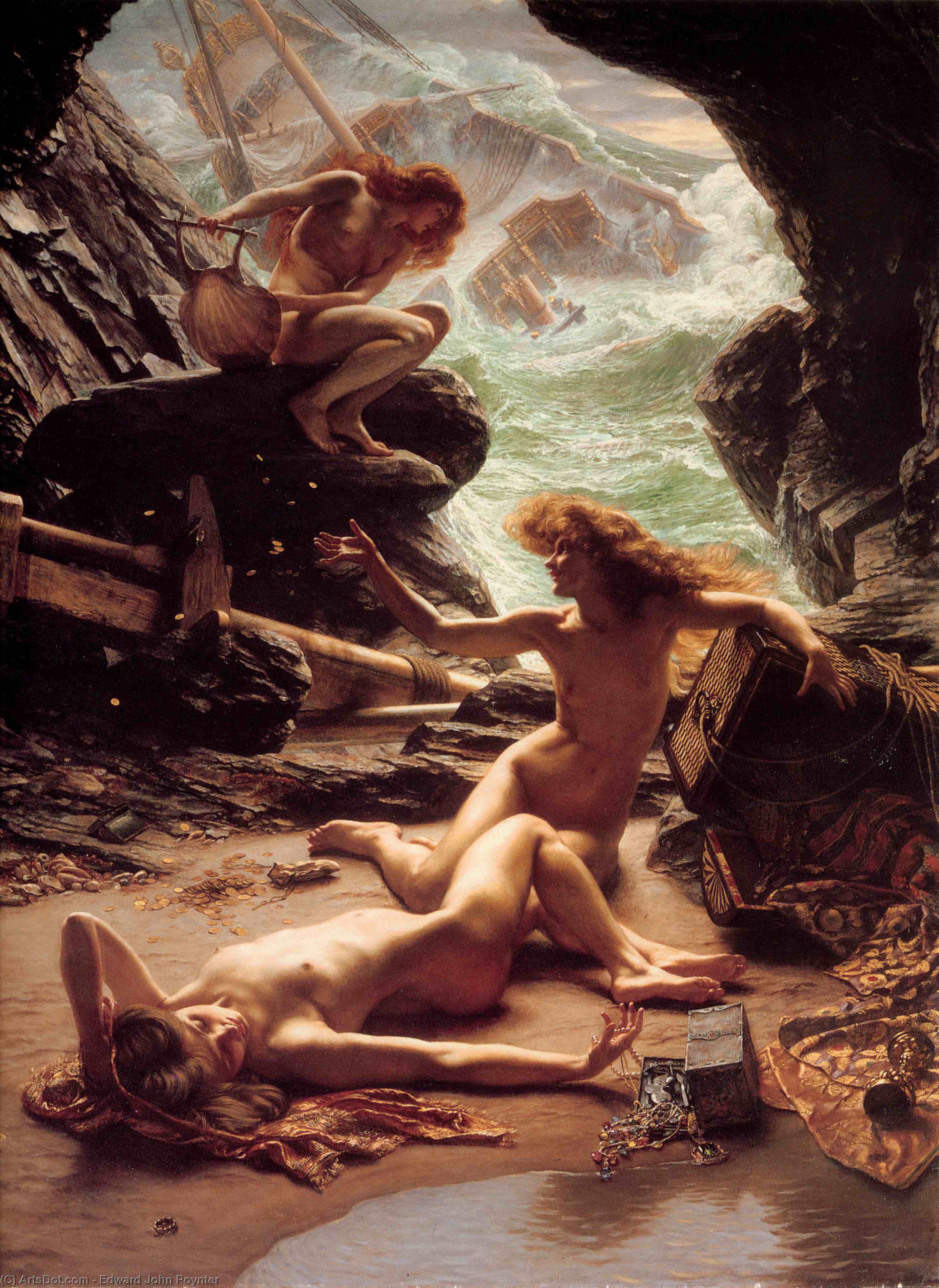 The Cave Of The Storm Nymphs — Sir Edvard Džon Pointner