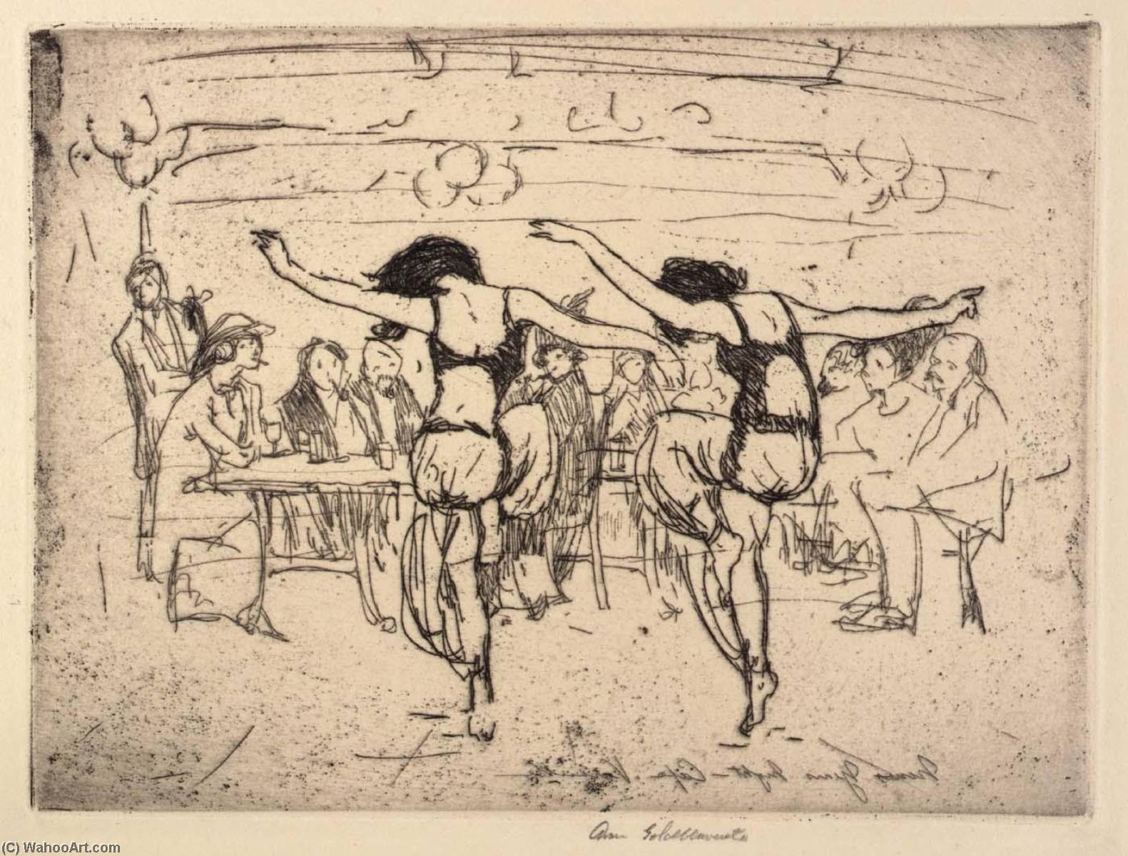New Year's Night Cafe Versaille — Anne Goldthwaite