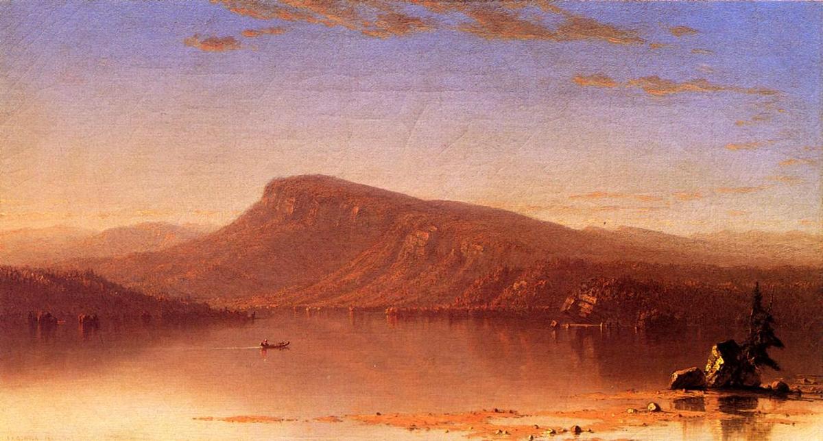 In The Wilderness, Twilight — Sanford Robinson Gifford