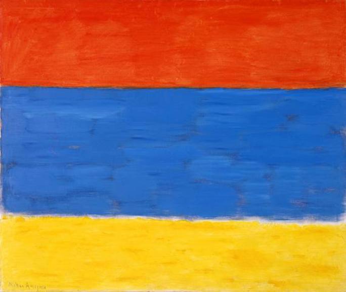 Blue Sea, Red Sky — Milton Averi