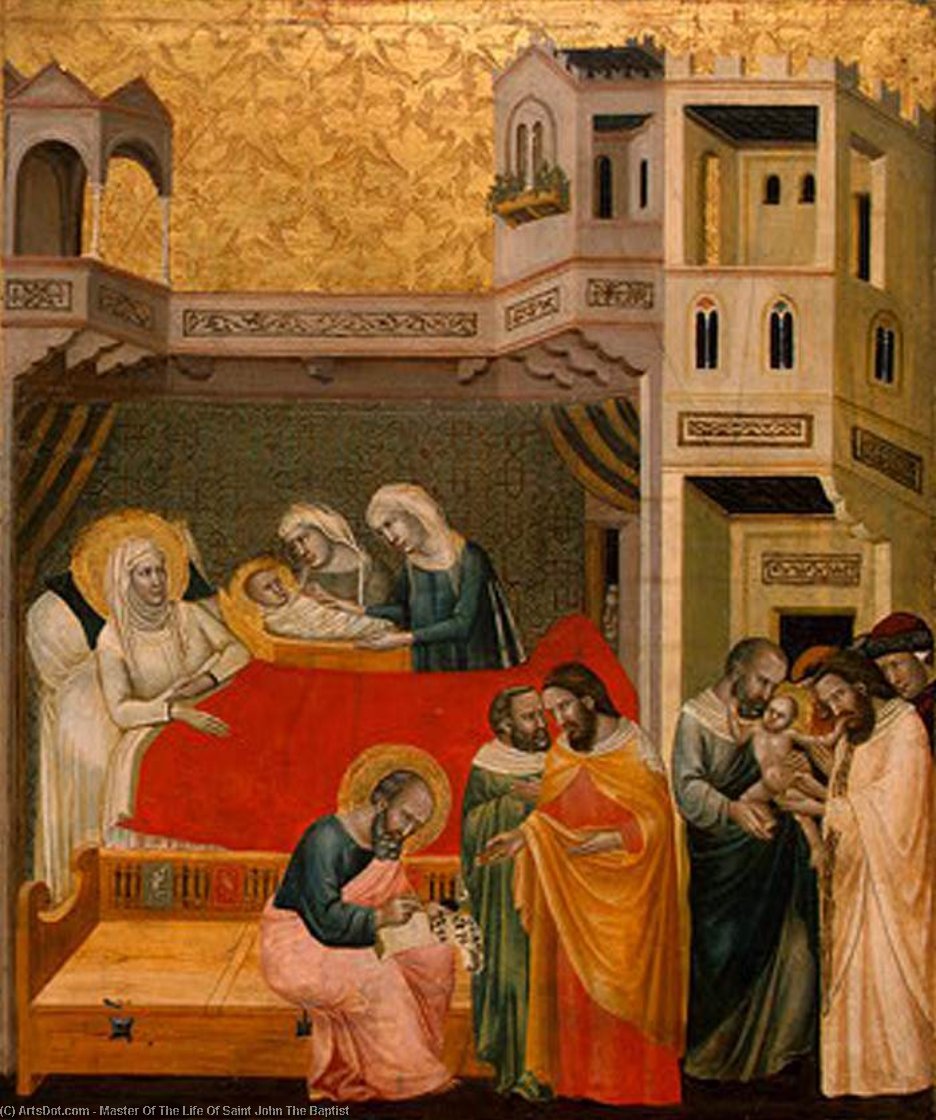 Scenes From The Life Of Saint John The Baptist — Master Of The Life Of Saint John The Baptist
