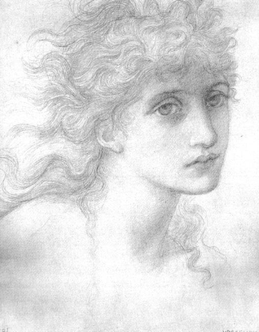 Portrait Of Maria Zambaco 1 — Edward Coley Burne-jones