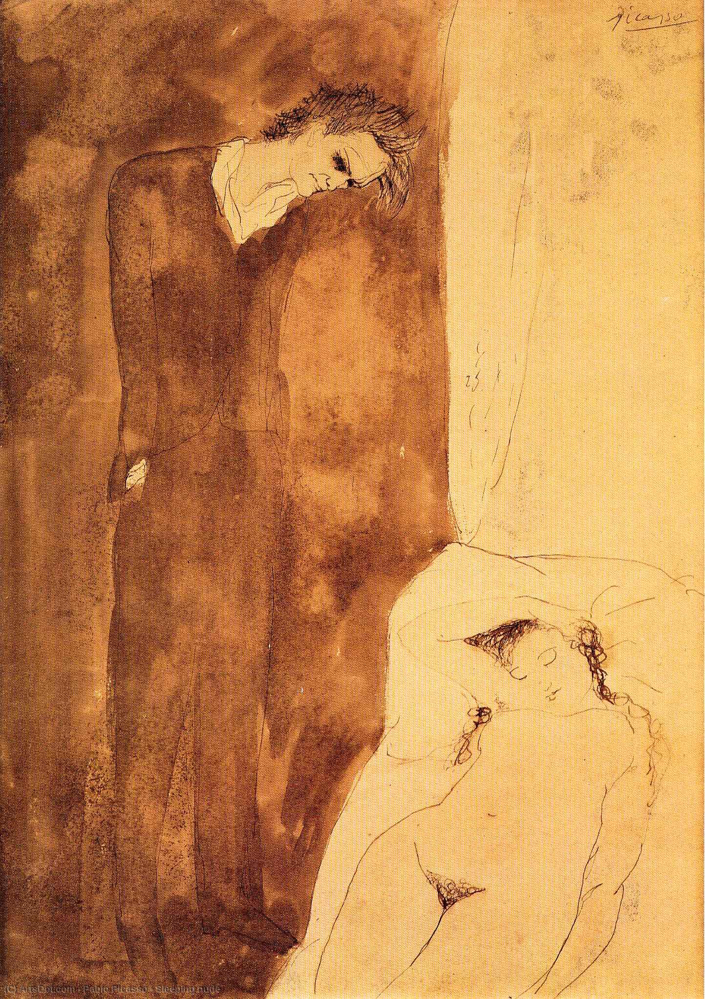 Sleeping Nude — Пабло Пикасо